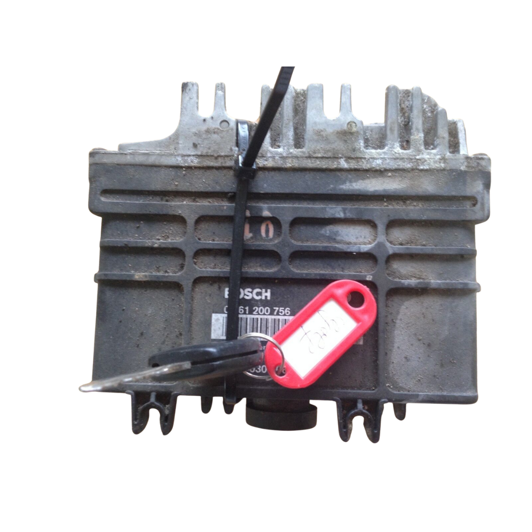 Motorsteuergerät 0261200756 + Schlüssel – VW Golf 3