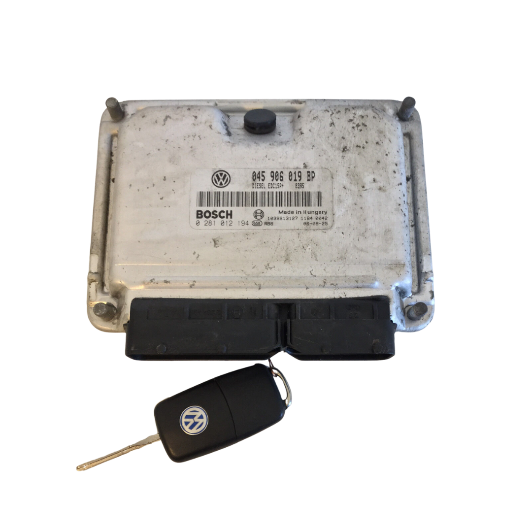 Motorsteuergerät 045906019BP / 0281012194 + Schlüssel – VW Polo 9N